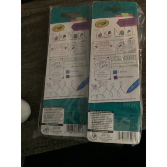 Crayola Take Note!‎ Washable Gel Pens, Fine Line, School Supplies, 2-Pack - Picture 2 of 2